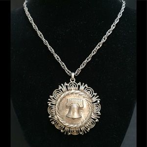 Vintage Bicentennial Kennedy Half Dollar Necklace
